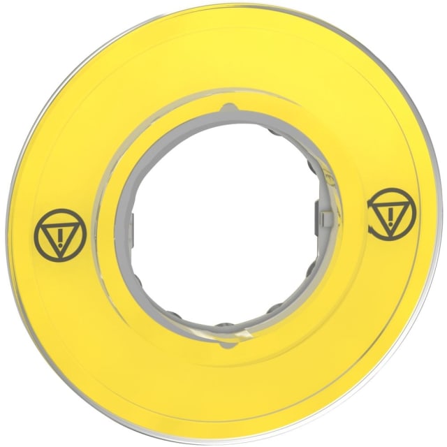 Schneider Automation - légende marquée Ø60 arrêt urgence-ARRET D'URGENCE/logo ISO13850 - ZBY9121 Schneider Automation - légende marquée Ø60 arrêt urgence-ARRET D'URGENCE/logo ISO13850 - ZBY9121