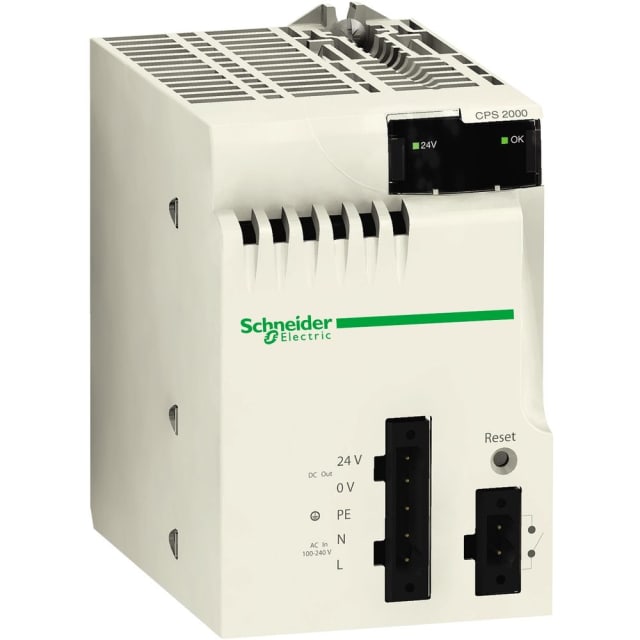 Schneider Automation - module d' alimentation M340 - 100-240 V CA - 20 W - BMXCPS2000 Schneider Automation - module d' alimentation M340 - 100-240 V CA - 20 W - BMXCPS2000