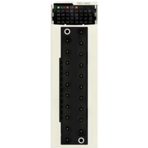 Schneider Automation - module d' entrée TOR M340 - 16 entrées - 24 V CC positive - BMXDDI1602