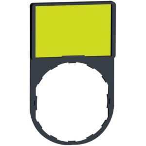 Schneider Automation - porte étiquette 30 x 50 mm standard - Ø 22 - avec étiquette vierge - ZBY6102
