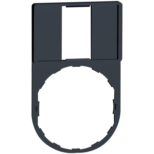 Schneider Automation - porte étiquette 30 x 50 mm standard - Ø 22 - sans étiquette - ZBZ33 Schneider Automation - porte étiquette 30 x 50 mm standard - Ø 22 - sans étiquette - ZBZ33