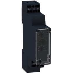 Schneider Automation - relai de temporisation 8 fonctions - 1 s-100 h - 12-240 V CA/CC - 1 OC - RE17RMMW