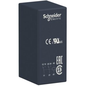 Schneider Automation - relais d'interface embrochable - Zelio RSB - 2 FO - 24 V CC - RSB2A080BD