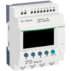 Schneider Automation - relais intelligent compact Zelio Logic - 12ES - 100..240VCA horloge - affichage - SR2B121FU