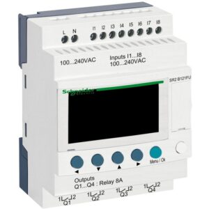 Schneider Automation - relais intelligent compact Zelio Logic - 12ES - 100..240VCA horloge - affichage - SR2B121FU