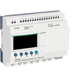 Schneider Automation - relais intelligent modulaire Zelio Logic - 26 E S - 24VCC - horloge - affichage - SR3B261BD