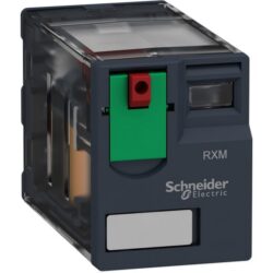 Schneider Automation - relais miniature embrochable - Zelio RXM - 4 OF - 24 V CA - RXM4AB1B7