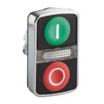 Schneider Automation - tête bouton-poussoir double touche - Ø 22 - vert + rouge - E - S - IP66, IP69K - ZB4BW7A3741 – Image 16