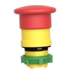 Schneider Automation - tête pour Arrêt d'urgence Ø 40 - pousser-tirer - Ø 22 - rouge - ZB5AT84 – Image 3