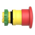 Schneider Automation - tête pour Arrêt d'urgence Ø 40 - pousser-tirer - Ø 22 - rouge - ZB5AT84 – Image 5