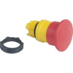 Schneider Automation - tête pour Arrêt d'urgence Ø 40 - pousser-tirer - Ø 22 - rouge - ZB5AT84 – Image 9