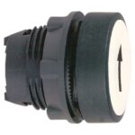 Schneider Automation - tête pour bouton-poussoir - Ø 22 - blanc - flèche noire - ZB5AA334 – Image 2