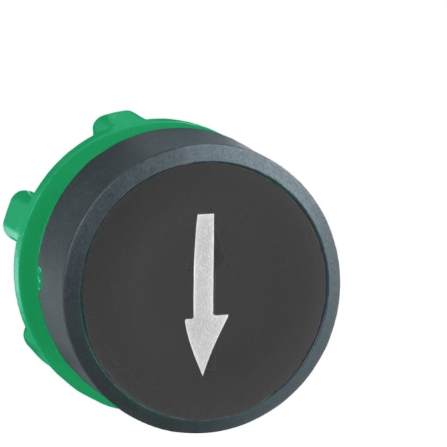 Schneider Automation - tête pour bouton-poussoir - Ø 22 - noir - flèche blanche - ZB5AA335 Schneider Automation - tête pour bouton-poussoir - Ø 22 - noir - flèche blanche - ZB5AA335