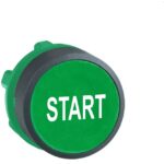 Schneider Automation - tête pour bouton-poussoir - Ø 22 - vert - START - ZB5AA333
