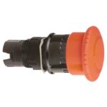 Schneider Automation - tête pour bouton poussoir Ø 30 mm - tourner pour déverrouiller - Ø 16 - rouge - ZB6AS834 – Image 2