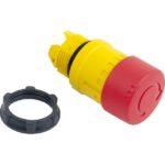 Schneider Automation - tête pour bouton poussoir Ø 30 mm - tourner pour déverrouiller - Ø 16 - rouge - ZB6AS834 – Image 3