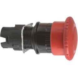 Schneider Automation - tête pour bouton poussoir Ø 30 mm - tourner pour déverrouiller - Ø 16 - rouge - ZB6AS834
