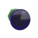 Schneider Automation - tête pour bouton-poussoir Ø 40 - tourner pour déverrouiller - Ø 22 - bleu - ZB5AW763