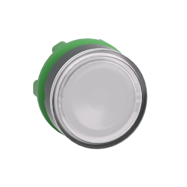 Schneider Automation - tête pour bouton-poussoir lumineux - Ø 22 - pour étiquette - blanc - ZB5AA18 Schneider Automation - tête pour bouton-poussoir lumineux - Ø 22 - pour étiquette - blanc - ZB5AA18
