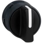 Schneider Automation - tête pour bouton tournant - 2 positions - Ø 22 - noir - ZB5AD2
