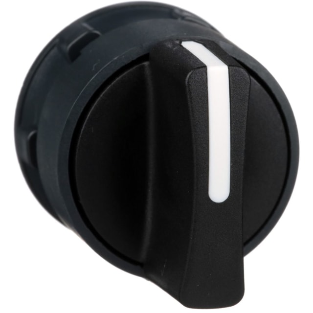 Schneider Automation - tête pour bouton tournant - 2 positions - Ø 22 - noir - ZB5AD2 Schneider Automation - tête pour bouton tournant - 2 positions - Ø 22 - noir - ZB5AD2