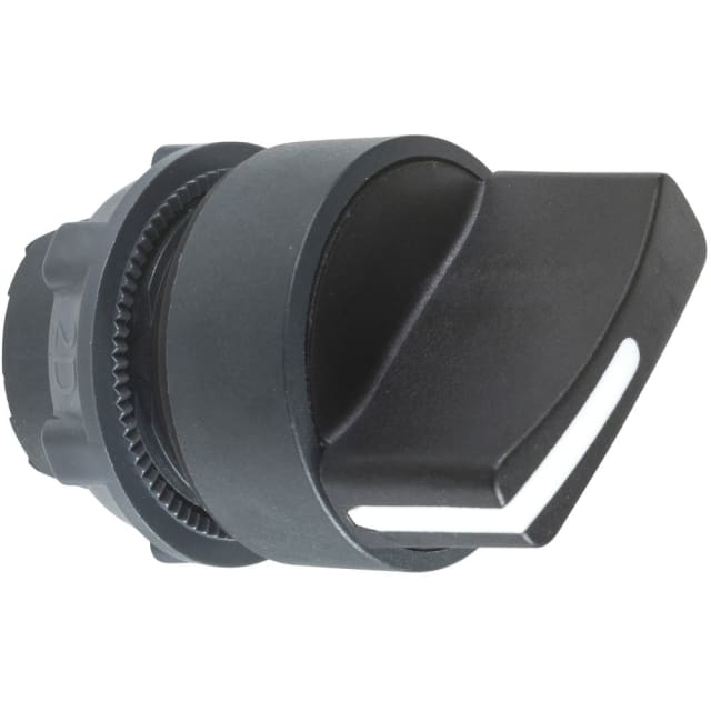 Schneider Automation - tête pour bouton tournant - 2 positions - Ø 22 - noir - ZB5AD4 Schneider Automation - tête pour bouton tournant - 2 positions - Ø 22 - noir - ZB5AD4