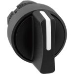 Schneider Automation - tête pour bouton tournant - 3 positions - Ø 22 - noir - ZB5AD5