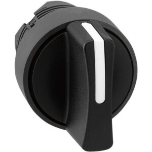 Schneider Automation - tête pour bouton tournant - 3 positions - Ø 22 - noir - ZB5AD5