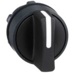 Schneider Automation - tête pour bouton tournant - 3 positions - fixes - Ø 22 - noir - ZB5AD3