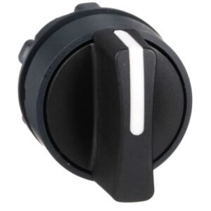 Schneider Automation - tête pour bouton tournant - 3 positions - fixes - Ø 22 - noir - ZB5AD3