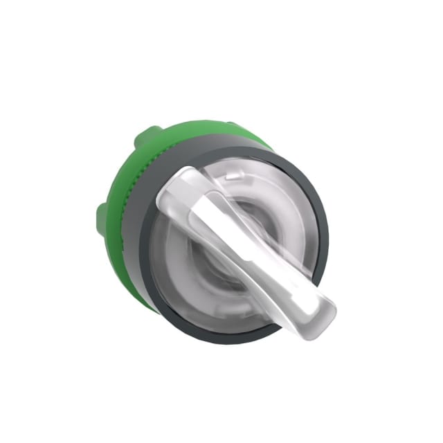 Schneider Automation - tête pour bouton tournant lumineux - 2 positions Ø 22 - blanc - ZB5AK1213 Schneider Automation - tête pour bouton tournant lumineux - 2 positions Ø 22 - blanc - ZB5AK1213
