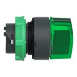 Schneider Automation - tête pour bouton tournant lumineux - 3 positions Ø 22 - vert - ZB5AK1333 – Image 6