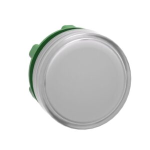 Schneider Automation - tête pour voyant - Ø 22 - rond - cabochon lisse blanc - ZB5AV013