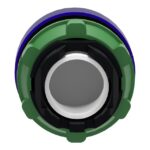 Schneider Automation - tête pour voyant - Ø 22 - rond - cabochon lisse bleu - ZB5AV063 – Image 11