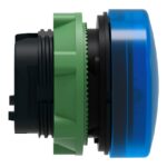 Schneider Automation - tête pour voyant - Ø 22 - rond - cabochon lisse bleu - ZB5AV063 – Image 6