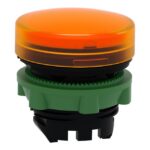 Schneider Automation - tête pour voyant - Ø 22 - rond - cabochon lisse jaune - ZB5AV053 – Image 12