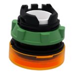 Schneider Automation - tête pour voyant - Ø 22 - rond - cabochon lisse jaune - ZB5AV053 – Image 5