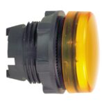 Schneider Automation - tête pour voyant - Ø 22 - rond - cabochon lisse jaune - ZB5AV053 – Image 17