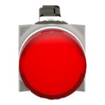 Schneider Automation - voyant rond Ø 16 - IP 65 - rouge - DEL intégrée - 24 V - cosses - XB6AV4BB – Image 2