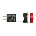 Schneider Automation - voyant rond Ø 16 - IP 65 - rouge - DEL intégrée - 24 V - cosses - XB6AV4BB – Image 3