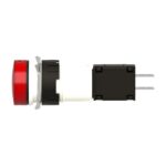 Schneider Automation - voyant rond Ø 16 - IP 65 - rouge - DEL intégrée - 24 V - cosses - XB6AV4BB – Image 5