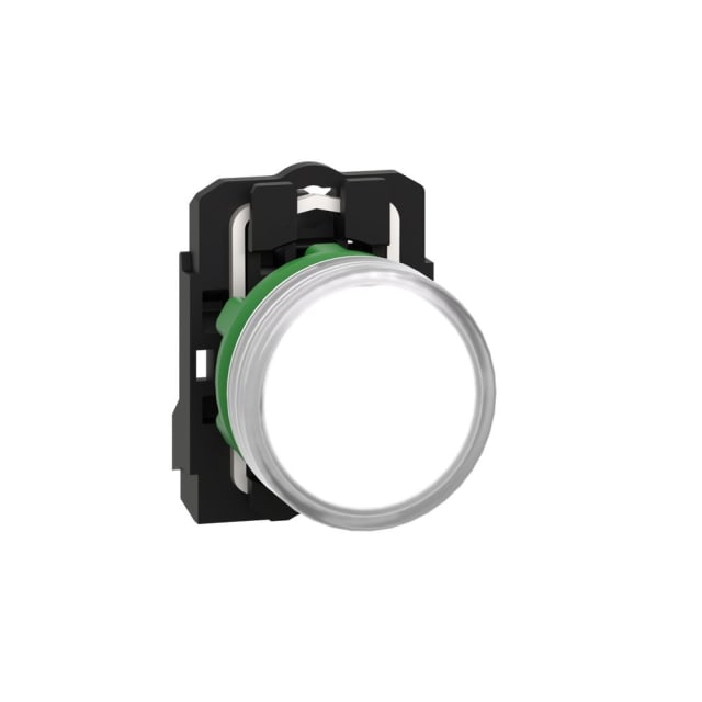 Schneider Automation - voyant rond Ø 22 - IP 65 - blanc - DEL intégrée - 240 V- bornes - XB5AVM1 Schneider Automation - voyant rond Ø 22 - IP 65 - blanc - DEL intégrée - 240 V- bornes - XB5AVM1