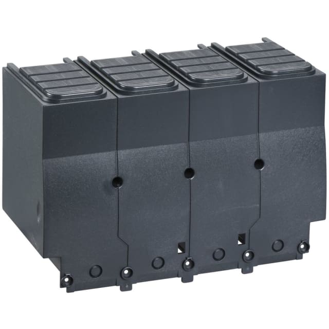 Schneider Distribution - 1 cache bornes long 4P pour épanouisseur (52 Schneider Distribution - 1 cache bornes long 4P pour épanouisseur (52