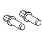 Schneider Distribution - 2 broches pour socle pour version débrochable pour Compact NSX100-250F/N/H/S/L - LV429268