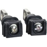 Schneider Distribution - 2 prises arrières courtes pour Compact NSX100-250F/N/H/S/L - Interpact INS/INV - LV429235