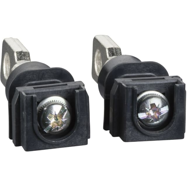 Schneider Distribution - 2 prises arrières courtes pour Compact NSX100-250F/N/H/S/L - Interpact INS/INV - LV429235 Schneider Distribution - 2 prises arrières courtes pour Compact NSX100-250F/N/H/S/L - Interpact INS/INV - LV429235