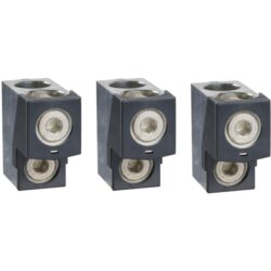Schneider Distribution - 3 bornes (Al) 2 câbles 35-300mm² + séparateur de phases pour Compact NSX400-630 - LV432481
