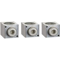 Schneider Distribution - 3 bornes (Al) pour 1 câble 35-300mm² + séparateur de phases pour Compact NSX400- - LV432479