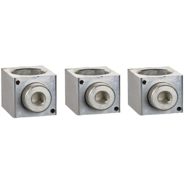 Schneider Distribution - 3 bornes (Al) pour 1 câble 35-300mm² + séparateur de phases pour Compact NSX400- - LV432479 Schneider Distribution - 3 bornes (Al) pour 1 câble 35-300mm² + séparateur de phases pour Compact NSX400- - LV432479