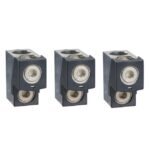 Schneider Distribution - 3 bornes (Al) pour 2 câbles 50-120mm² +séparateur de phases pour Compact NSX100- - LV429218 – Image 2